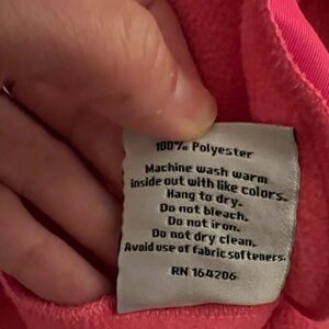Hot pink pullover